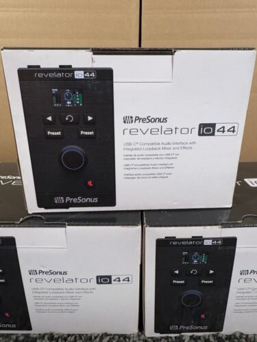 PreSonus Revelator io44 USB-C 96k Audio Interface Mixer +FX - NEW+Warranty - Picture 3 of 14