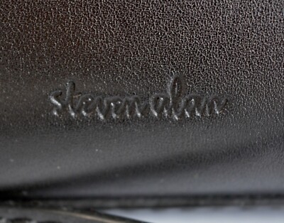 ＜PG × Steven Alan＞ KNOCK BLACK LEATHER Steven Alan Camden Crossbody Black Leather Mini Shoulder Bag Purse
