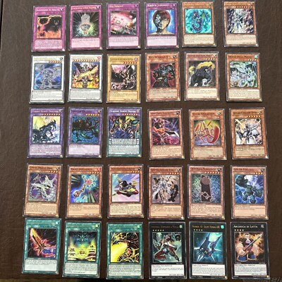 ebay yugioh card lot Yugioh Card Lot 30 Cards - Ultra Secret Rare - Good Condition
