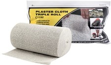 PLASTER CLOTH TRIPLE ROLL - 1 roll/pkg - 8" x 15 yds - WOO-C1192