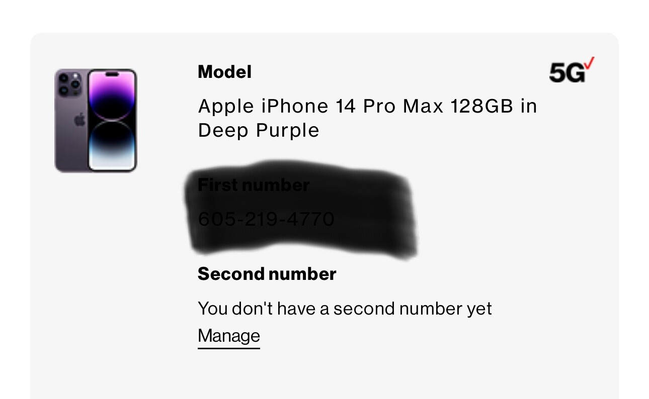 Apple iPhone 14 Pro Max TIKTOK INSTALLED - 256 GB - Purple (Verizon)