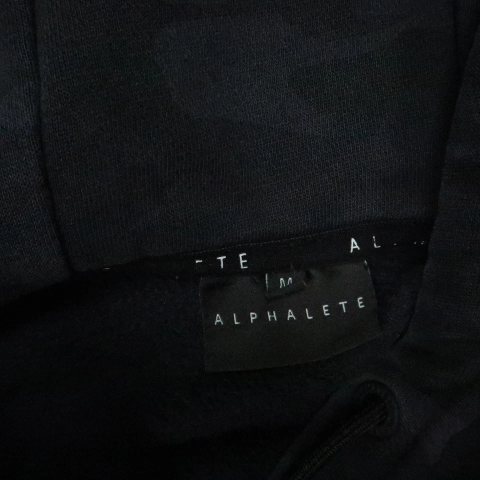 Толстовка с капюшоном мужская Alphalete средний синий камуфляж пуловер карманы с капюшоном производительность - Изображение 3 из 4