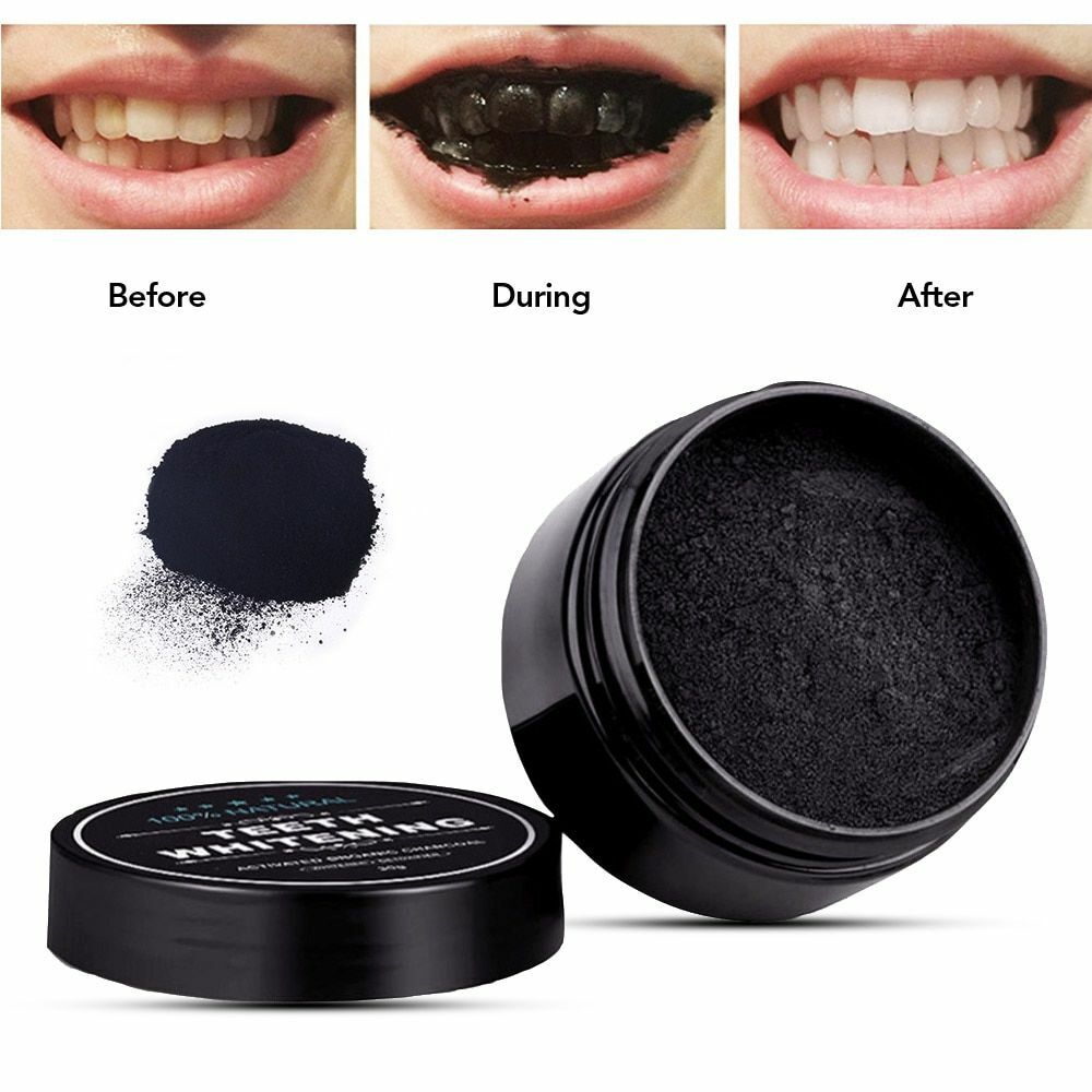 Daily Use 30g/60g Teeth Whitening Powder Activated Bamboo Charcoal Powder Tooth