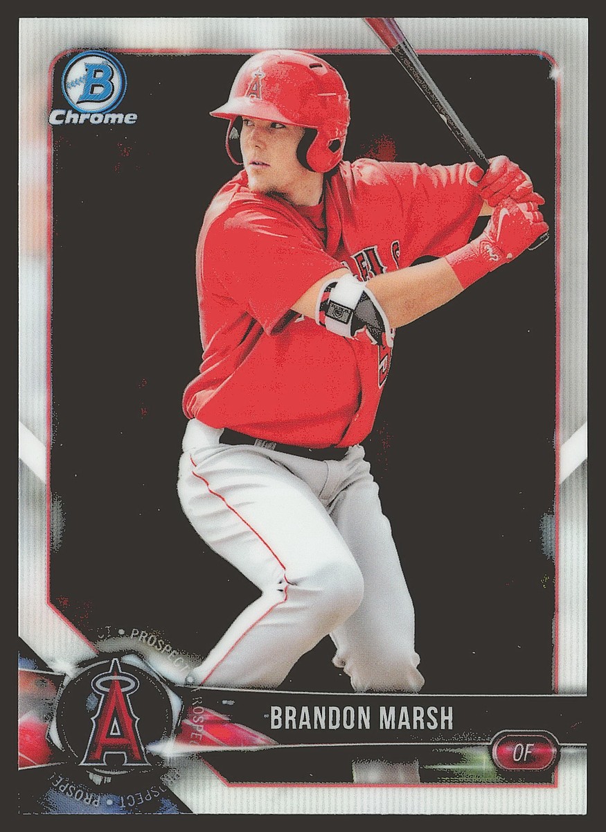 2018 Bowman Chrome #BCP182 Brandon Marsh Prospects | eBay