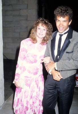 Actress Mary Beth McDonough actor Brian Stokes Mitchell at the - 1986 Photo 3