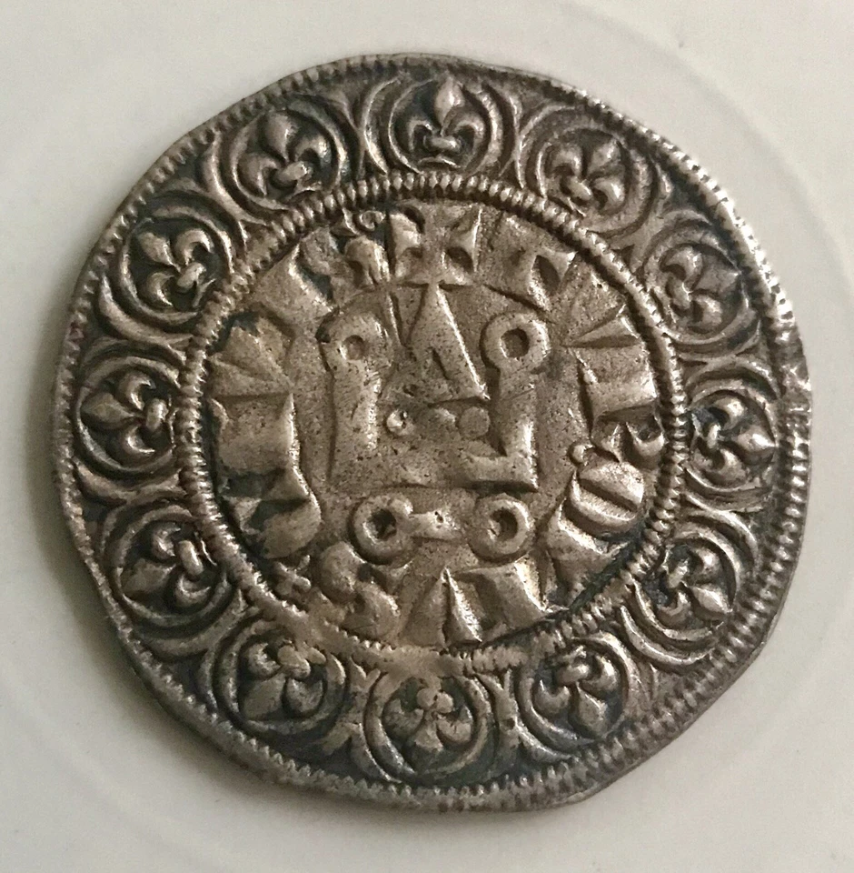 PHILIPPE IV LE BEL GROS ND ( 1290-1295) dit à « O » long TTB - Photo 1/2