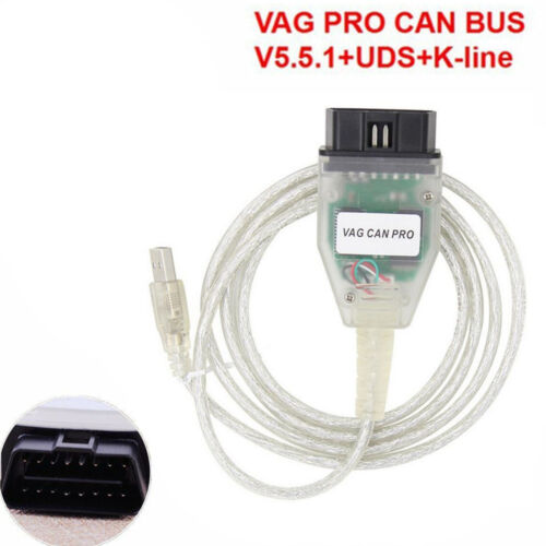16 Pin OBD2 Diagnostic Cable Adapter For VAG PRO CAN BUS V 5.51 - Picture 1 of 8