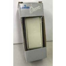 Leviton 5601-2AS Single-Pole Decora Rocker Switch - Almond