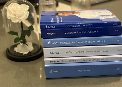 2024 Barbri Bar Exam UBE 6 books FULL SET - Conviser MEET MPQ MPT ...