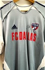 FC Dallas Soccer Away Jersey. Inaugural season. Signed by Eddie Johnson XL, Worn