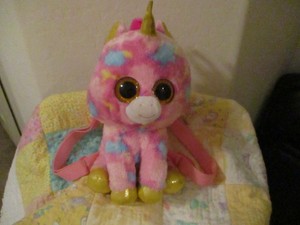ty beanie boo fantasia the unicorn backpack