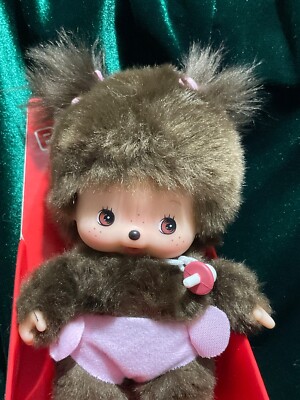 Monchhichi Bebichhichi Sekiguchi Classic Girl Doll 5 inch | eBay
