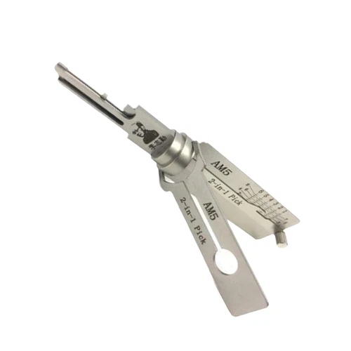 NEU 2 in 1 Pick Lishi Werkzeug KW1,KW5,SC1-R/L,SC4-R/L,LW5,AM5,M1,LW5 MS2 Neu - Bild 21 von 21