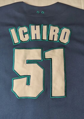 General Merchandise Ichiro Suzuki #51 Seattle Mariners Jersey True