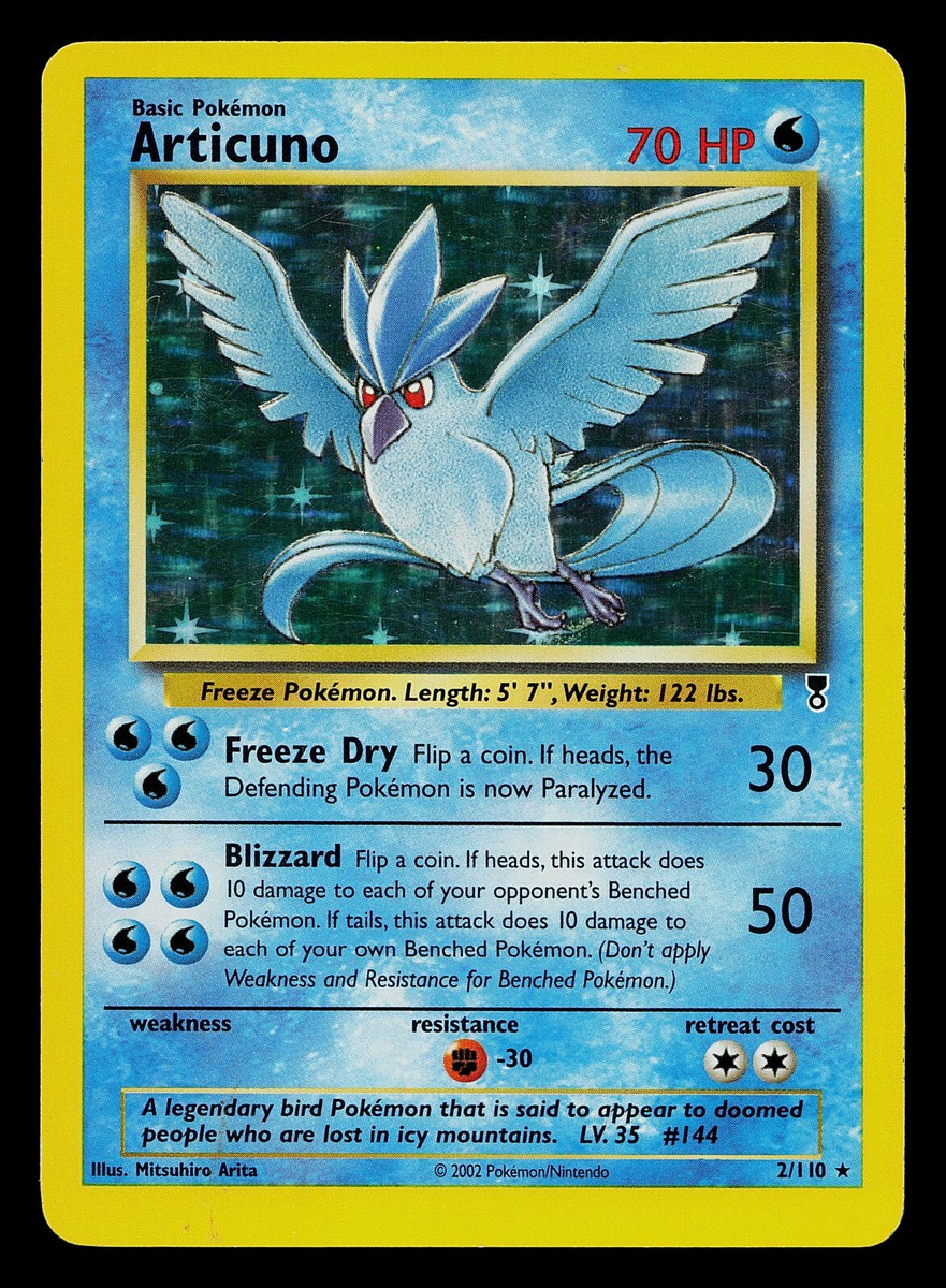 Articuno 2/110 Legendary Collection for sale | eBay