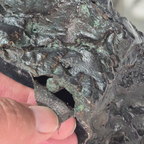 AUSTIN PRODUCTIONS BRUTALIST BUST BRONZE (Alberto Giacometti?) 14" AND 22 POUNDS - Picture 11 of 12
