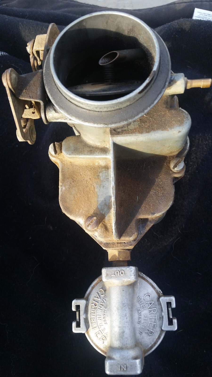 vintage 194853 dodge truck 251 flathead 6 carburetor carter ball and