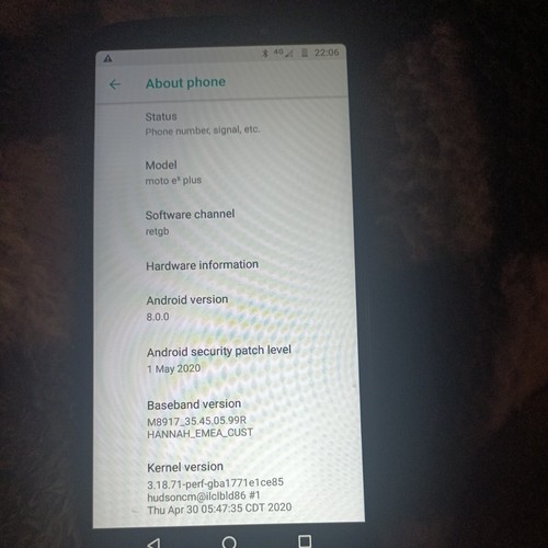Motorola Moto E5 Plus XT1924 Grey Unlocked 16GB 6.0" 12MP 2GB Android Smartphone - Picture 2 of 2