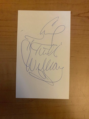 CARL WILLIAMS - BOXER - AUTHENTIC AUTOGRAPH SIGNED - B5135