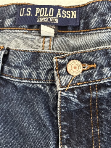 VTG US Polo Assn Baggy Carpenter Jeans Men’s Size 36 X 31. Blue Denim Skater Y2K - Picture 8 of 13
