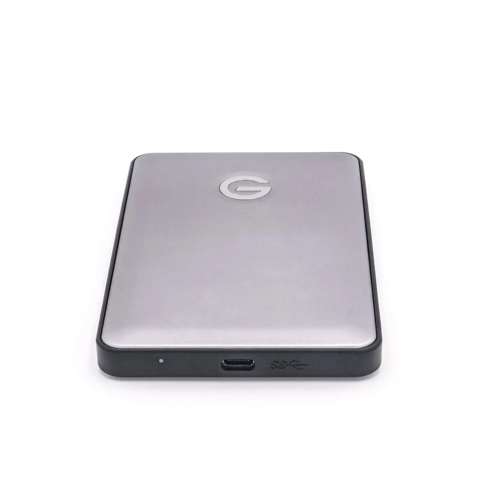 Hitachi G-DRIVE 1TB 7200rpm USB-C Portable External Hard Drive Gray, 0G04844 - Image 2 of 4