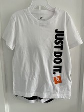 NIKE AIR TODDLER T SHIRT JUST DO IT AND SHORTS 2 PIECE SET SIZE 6 NWT 40