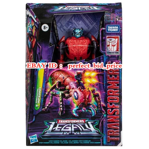 New Transformers Inferno Predacon Beast Wars Hasbro Legacy Action Figure Toys