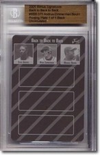 ELVIS ANDRUS * RYAN ZIMMERMAN * Michael Bourn * Rookie Print Press Plate BGS 1/1