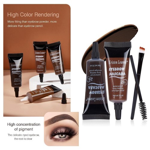 Professional Eyebrow Enhancers Cream Natural Liquid Dyeing Eyebrow Brow✨y L9C6 - Picture 7 of 22