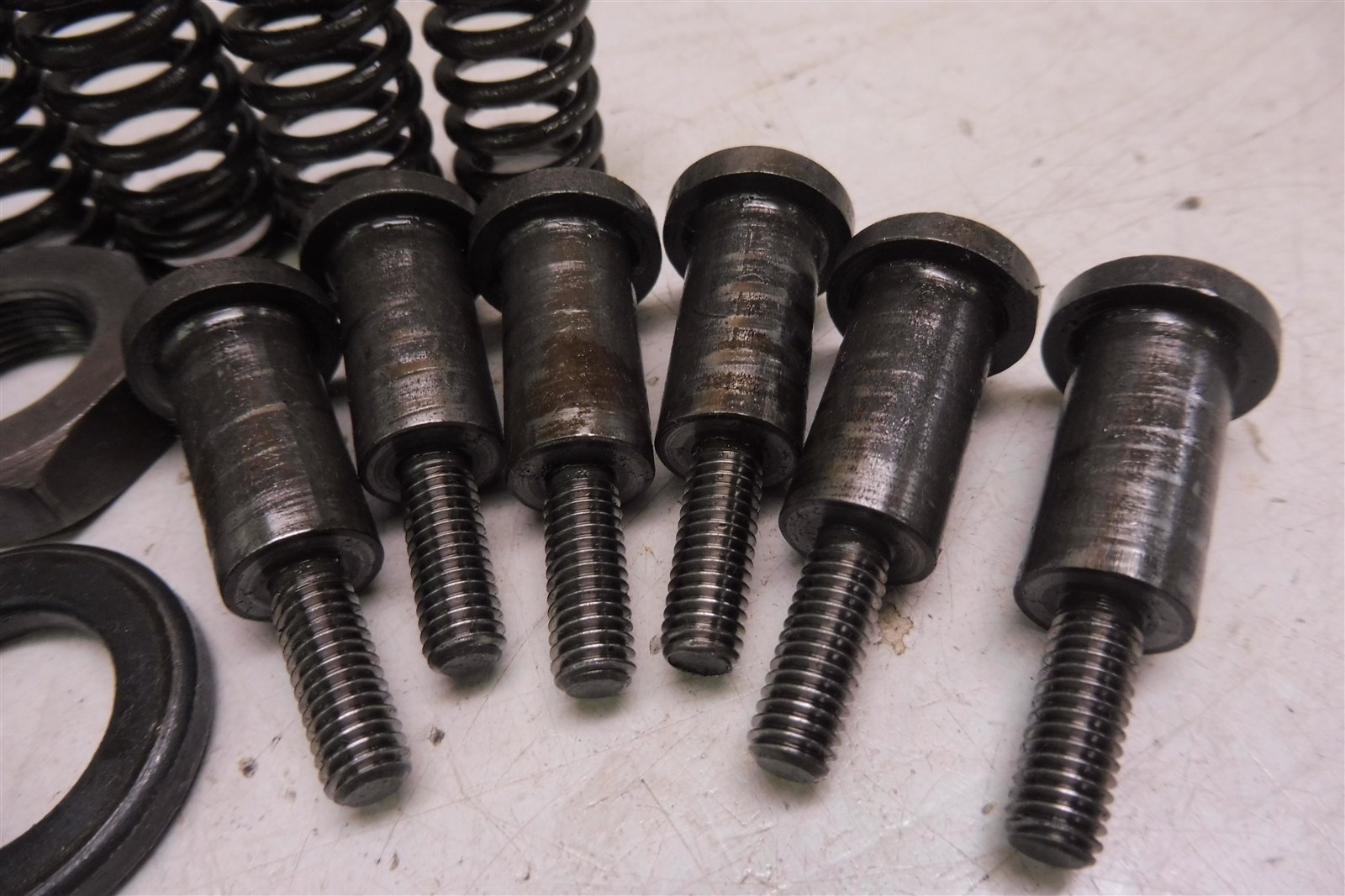 Yamaha XS650 YM299B. Engine clutch springs bolts hardware eBay