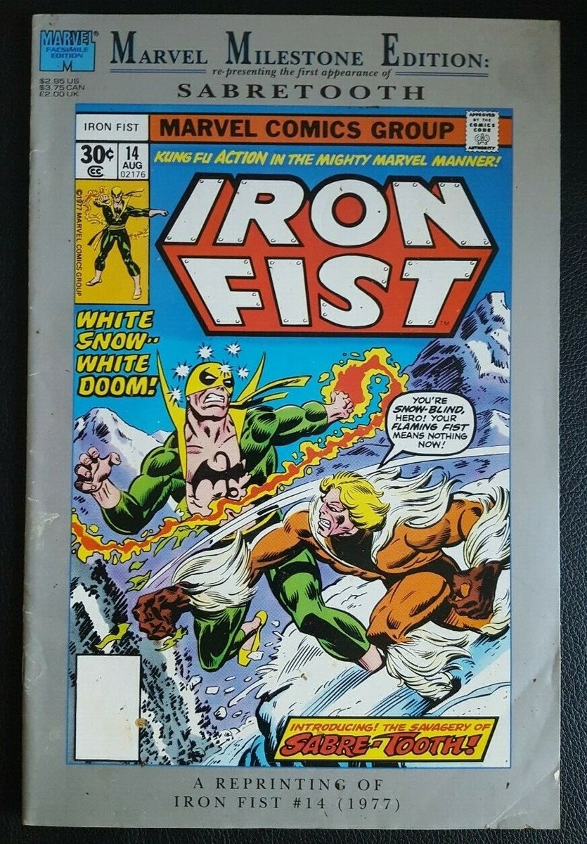 Marvel Milestone Edition IRON FIST #14 Reprints 1st appearance