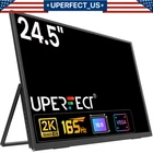 2025 24.5" 2K Computer Monitor 165Hz Gaming Portable Monitor Freestanding for PS
