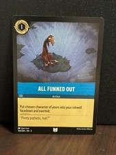 Lorcana NM Shimmering Skies Uncommon All Funned Out 164/204 Non Foil
