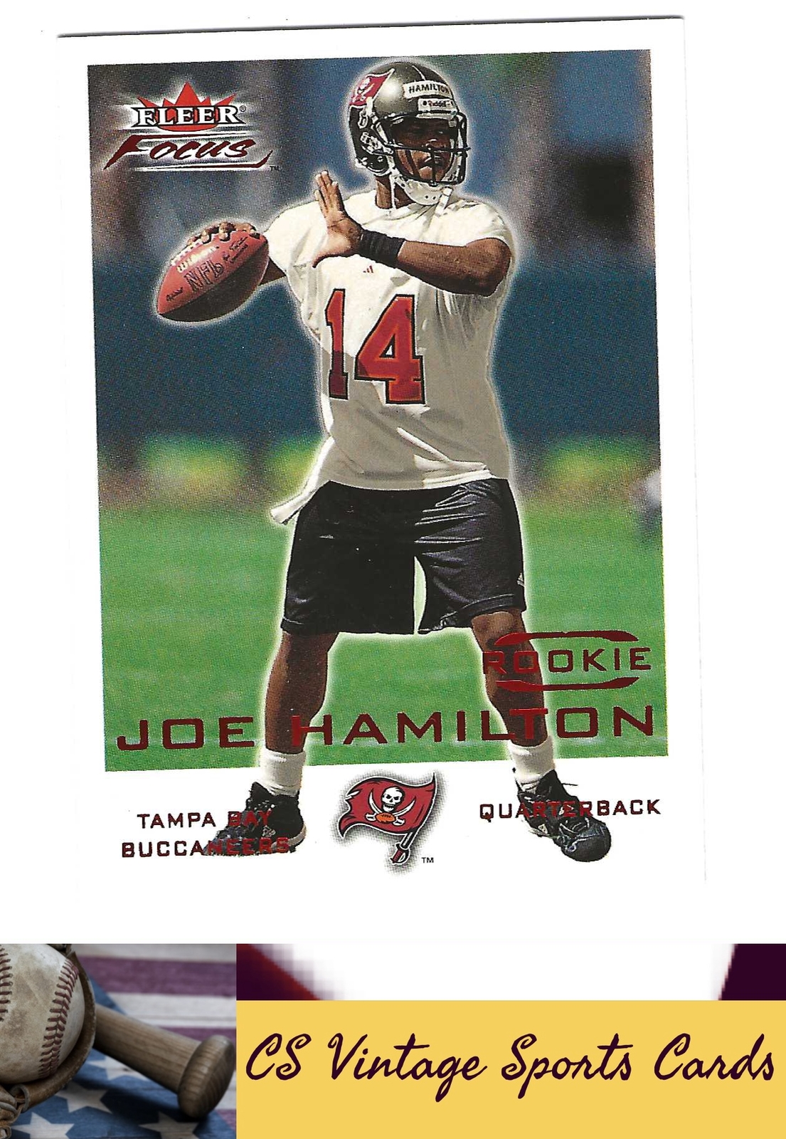 Joe Hamilton Fleer Focus #255 Base