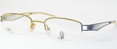 Cobra Optics C17 B Chartreuse /Blue Unique Rare Eyeglasses 49-18-135mm Italy