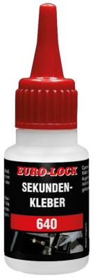 EURO-LOCK E 640 Sekundenkleber farblos 20g Dosierflasche
