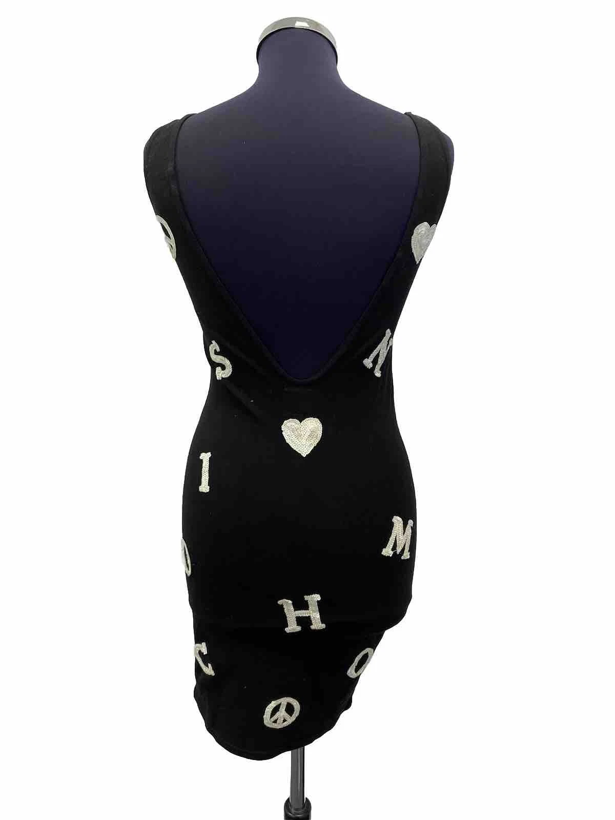 MOSCHINO JEANS ABITO DONNA WOMAN DRESS VINTAGE JHD7181