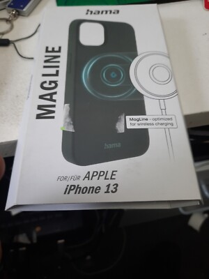 HAMA Cover ''MagCase Finest Feel PRO'' für Apple iPhone 13, Grün (00196960) Handyh