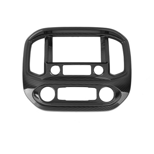 Cubierta de navegación GPS para consola central para Colorado/GMC Canyon 14+ fibra de carbono - Imagen 10 de 10