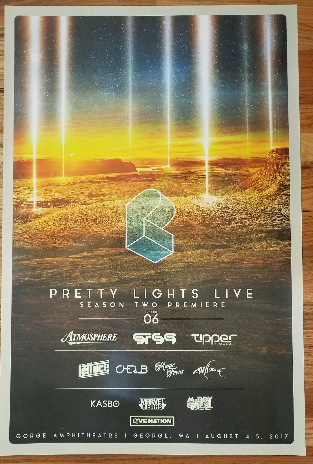 Live Gorge Amphitheatre 2017 Poster