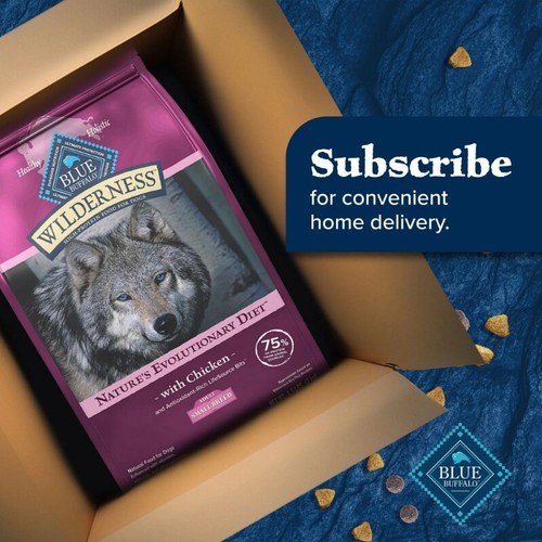 Blue Buffalo Wilderness Breed Dry Dog Food Wholesome Grains, Chicken 4.5 lbs. - Picture 11 of 15