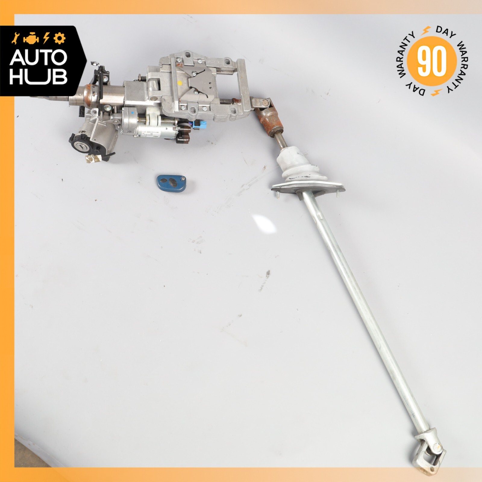 08-19 Maserati GranTurismo GranCabrio M145 Steering Wheel Column w/ Key OEM
