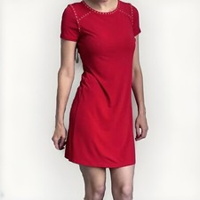 Calvin Klein original a-line red mini dress perfect condition size 2