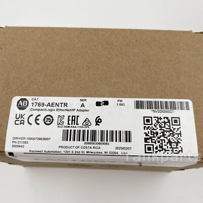 AB 1769-AENTR CompactLogix EtherNet/IP Adapter Ser A Allen-Bradley ...