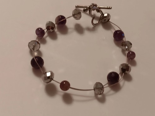 Floating Delicate Floating Bead Bracelet