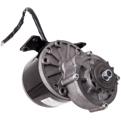 24V 350W 3000RPM Reduction DC Electric Motor w/ 13 Tooth Sprocket Gear
