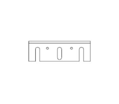 6 Stück Hobelmesser Skil 82mm x 29mm x 3mm Typ: 96H