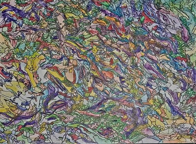 絵画 gasius Original KASSIUS Abstract Painting On Gessoboard Panel | eBay