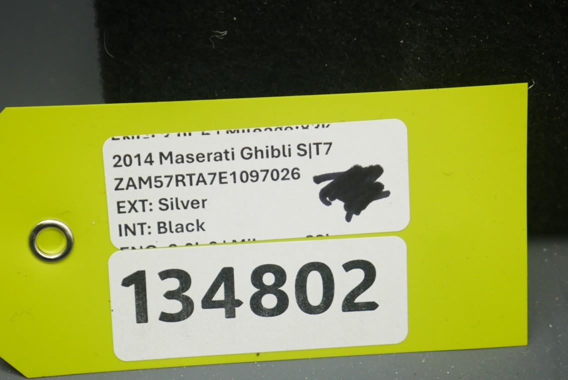 Maserati Ghibli 2014-2019 Trunk floor trim P/N 6700248340