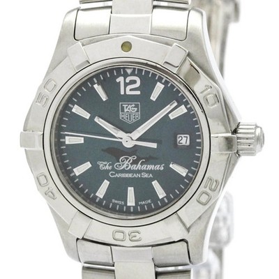 TAG HEUER Aquaracer Bahama Caribbean LTD Edition Watch WAF141R Polished BF588727
